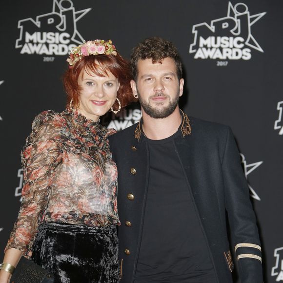 Claudio Capéo et sa compagne - 19ème édition des NRJ Music Awards à Cannes le 4 novembre 2017. © Christophe Aubert via Bestimage