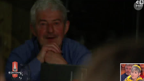 Alain, le mari d'Isabelle Morini Bosc. Emission "Touche pas à mon poste" sur C8. Le 10 avril 2017.