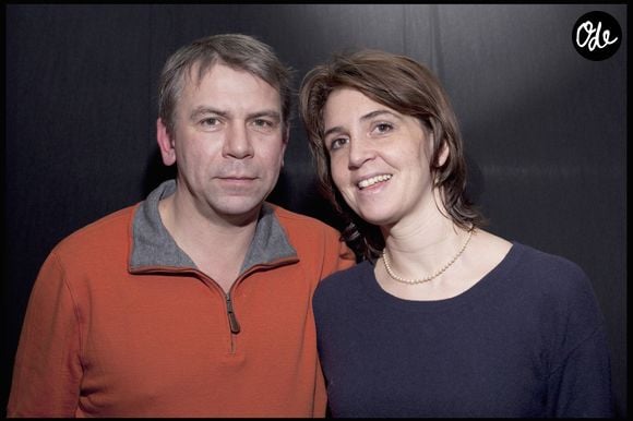 Philippe Torreton et Elsa Boublil au Festival de l'Alpe d'Huez en 2010. Crédit Olivier Vigerie / Bestimage