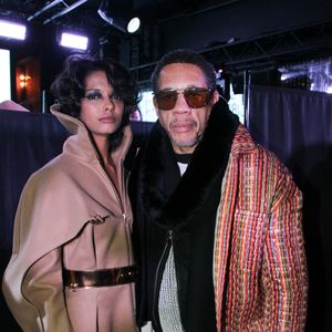 Exclusif - JoeyStarr et sa compagne Pauline Latchoumanin au défilé Julien Paoletti  "Collection Prêt-à-Porter Automne/Hiver 2025-2026" lors de la Fashion Week de Paris (PFW), le 10 mars 2025

© Philippe Baldini / Bestimage
