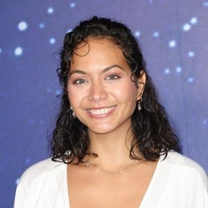 Vaimalama Chaves (Miss France 2019) à la Première du film Disney "Wish, Asha et la bonne étoile" au Grand Rex à Paris le 13 novembre 2023. © Coadic Guirec / Bestimage