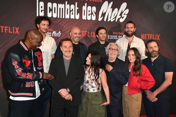 À l'occasion de l'avant-première de la série "Astérix et Obélix : Le combat des chefs" qui compte Grégoire au casting, 

Jean-Pascal Zadi, David Marsais, Gilles Lellouche, Jérôme Commandeur, Géraldine Nakache, Alain Chabat, Pio Marmai, Grégoire Ludig, Anais Demoustier et Fred Testot - Photocall de la série Netflix "Astérix et Obélix: le combat des chefs" au Cirque d'Hiver Bouglione à Paris le 29 avril 2025. © Veeren/Bestimage