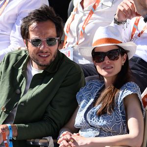 Vianney et Catherine Robert assistent aux Internationaux de France 2024 à Roland Garros le 7 juin 2024 à Paris, France. Photo by Laurent Zabulon/ABACAPRESS.COM