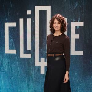 Exclusif - Valérie Lemercier, sur le plateau de Clique (Midi) présenté par M.Achour, et diffusé sur Canal + le 4 novembre 2025, à Paris, France, le 28 octobre 2025. © Jack Tribeca/Bestimage