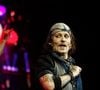 À Paris, Johnny Depp a retrouvé sa guitare et interprété plusieurs morceaux devant un public enthousiaste.

Johnny Depp - Concert du groupe Hollywood Vampires à l'Adidas Arena à Paris le 26 août 2026. © Jasmine Aissaoui / Bestimage