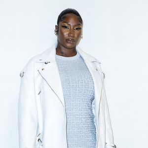 Aya Nakamura - Photocall du défilé Givenchy prêt-à-porter automne-hiver 2023/2024 lors de la Fashion Week de Paris, le 2 mars 2023. 

© Olivier Borde/Bestimage