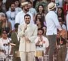 Mais après seulement une trentaine de minutes de spectacle, la représentation a dû être interrompue en raison d'un violent épisode météorologique.

Bad Bunny (Benito Antonio Martinez Ocasio) à son concert de Milan juillet 2026 (Crédit Image : © Mirko Fava/IPA via ZUMA Press)