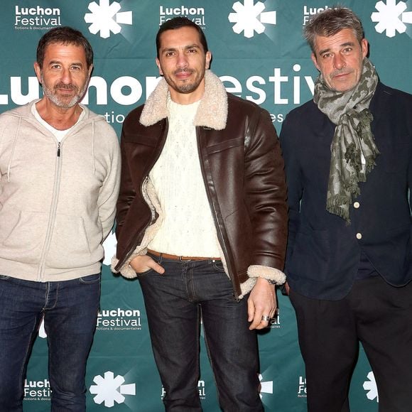 Philippe Kelly, Samir Boitard, Thierry Neuvic - Photocall d'ouverture du 27ème Festival TV de Luchon le 4 février 2026.

© Patrick Bernard / Bestimage