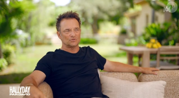 Hallyday par David, documentaire M6 - capture d'écran