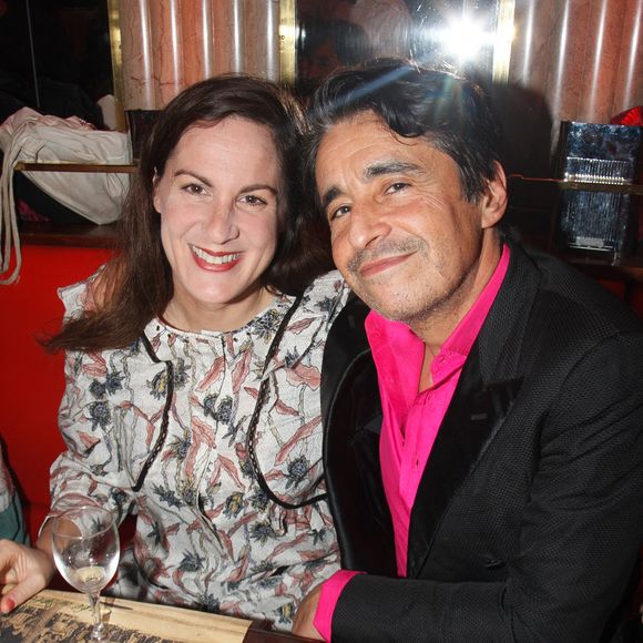 Ariel Wizman et sa femme Osnath Assayag lors de la soirée des trente ans du prix du Café de Flore à Paris le 6 novembre 2024. © Philippe Baldini / Bestimage