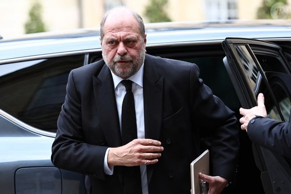Eric Dupond-Moretti - Elisabeth Borne organise un déjeuner de travail avec des membres de son cabinet à l'hôtel Matignon à Paris le 21 mars 2023. © Anne-Christine Poujoulat/Pool/Bestimage