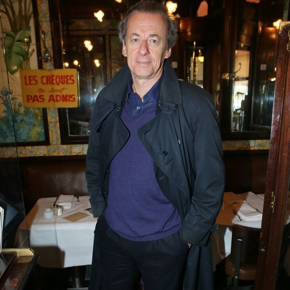 Info - Olivier Nora, patron des éditions Grasset, limogé par V. Bolloré - Exclusif - Olivier Nora - Remise du prix Cazes à la brasserie Lipp à Paris, le 22 mars 2017. © CVS / Bestimage