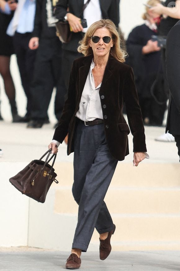 Claire Chazal assiste au défilé Christian Dior Womenswear Spring/Summer 2024 dans le cadre de la semaine de la mode à Paris, France, le 26 septembre 2023. Photo by ABACAPRESS.COM