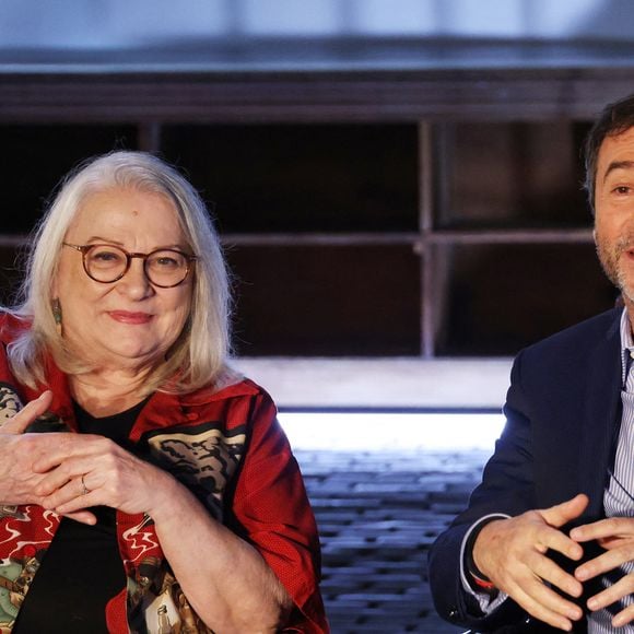 Josiane Balasko lors de l'enregistrement de l'émission "Animaux Stars", présentée par Bernard Montiel et diffusée le 3 mai 2025 sur la chaîne Animaux. Paris, le 17 février 2025.
© Denis Guigenbourg / Bestimage