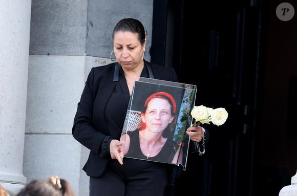 Juliette Cottin, l'épouse du père de Camille Cottin, est décédée le 14 mars dernier à l'âge de 66 ans.

Obsèques de Juliette Cottin au funérarium du Père Lachaise, à Paris, le 26 avril 2025.

Photo : Jacovides-Moreau / Bestimage