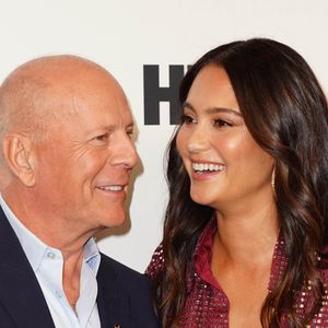 Bruce Willis et Emma Heming lors de la première du film 'Brooklyn Affairs' à l'occasion de la 57e édition du Festival du Film de New York, le 11 octobre 2019.

Photo : Bestimage