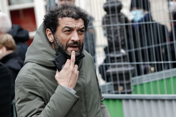 Ramzy Bedia - Obsèques (bénédiction) de Gaspard Ulliel en l'église Saint-Eustache à Paris. Le 27 janvier 2022
© Moriisard / Panoramic / Bestimage