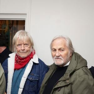 Exclusif - Renaud, Jean-Jacques Debout en backstage du concert de Hugues Aufray au Le Dôme de Paris - Palais des Sports le 9 novembre 2025.

© Jack Tribeca / Bestimage