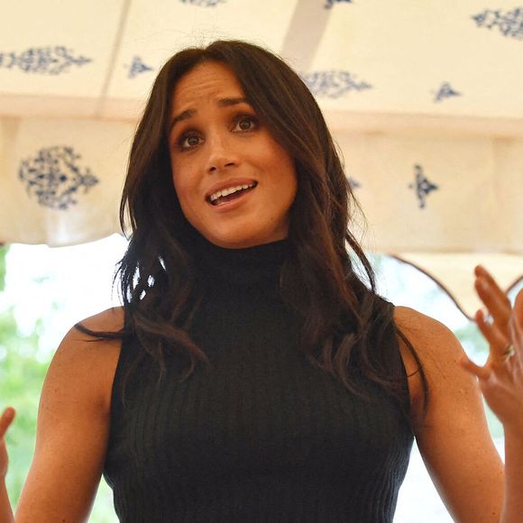 La duchesse de Sussex Meghan Markle au palais de Kensington à Londres 20/09/18. © Ben Stansall/PA Wire.
