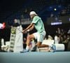 A la fin du dernier Open d’Ajaccio, ce tennisman français a annoncé prendre sa retraire.
Laurent Lokoli (FRA) lors de son dernier match de qualification à l'Open 13 Provence de Marseille. Photo Corinne Dubreuil/ABACAPRESS.COM
