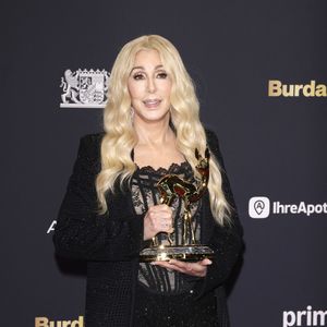Cher - Photocall de la soirée "Bambi Awards 2025" à Munich, le 13 novembre 2025.