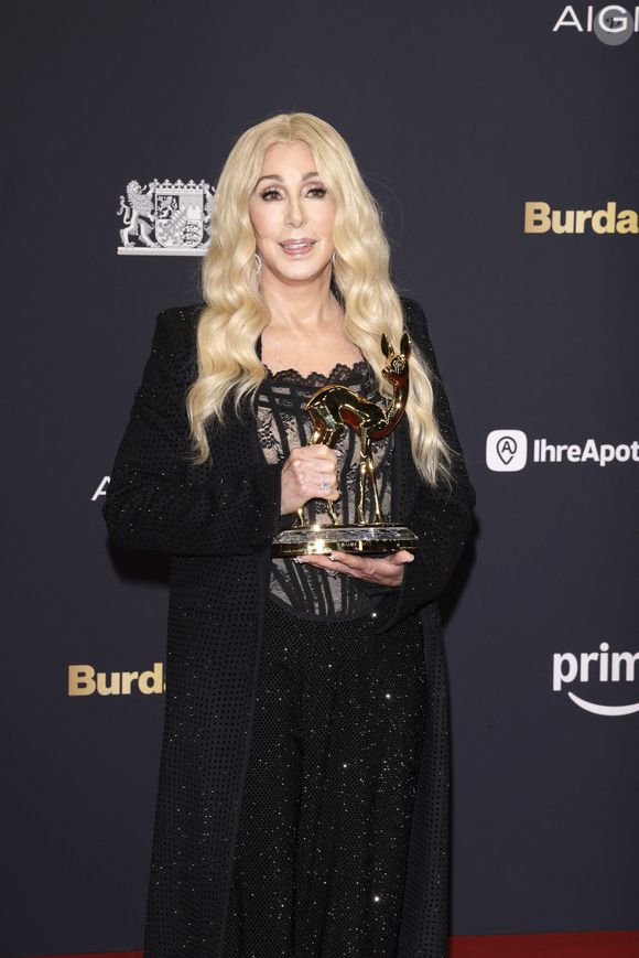 Cher - Photocall de la soirée "Bambi Awards 2025" à Munich, le 13 novembre 2025.