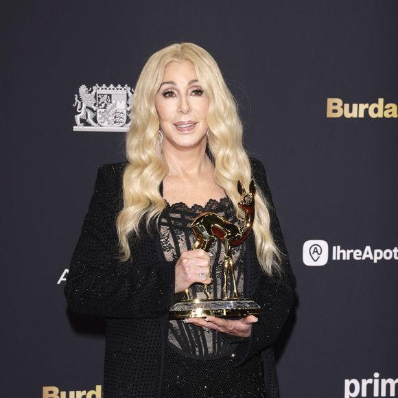 Cher - Photocall de la soirée "Bambi Awards 2025" à Munich, le 13 novembre 2025.