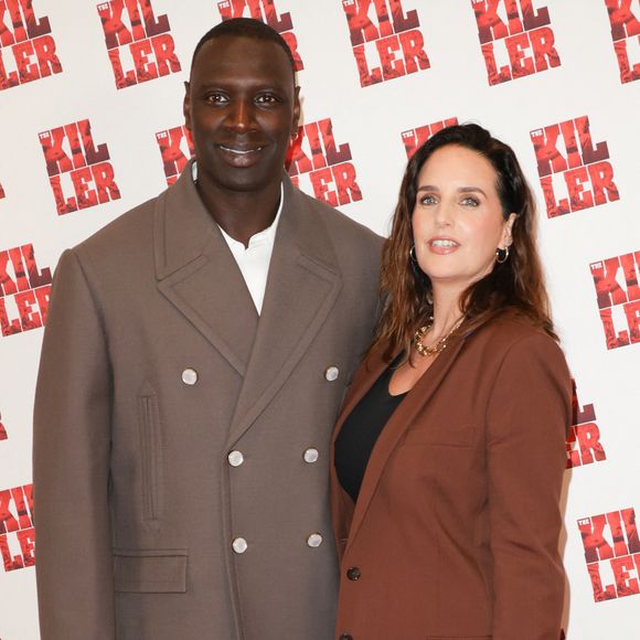 Omar Sy et Hélène Sy - Avant-première du film "The Killer" au cinéma Pathé Palace à Paris © Coadic Guirec / Olivier Borde / Bestimage