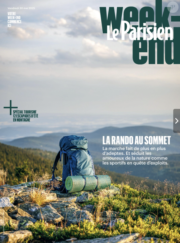 Couverture du Parisien Week-end du vendredi 30 mai 2025.