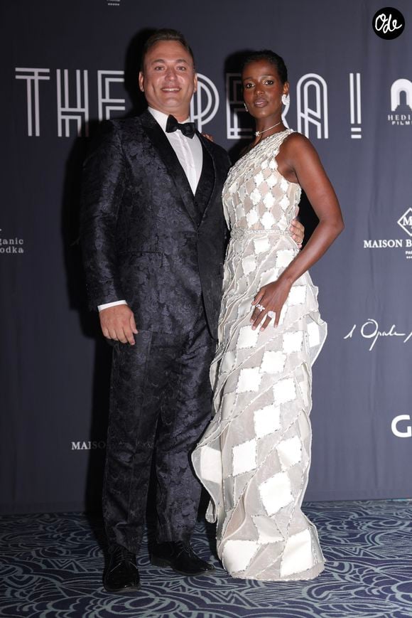 Valentino Buzza, Mariam Battistelli lors de la première du film “The Opera” aux Folies Bergère à Paris le 31 août 2026. 

© Jasmine Aissaoui / Bestimage