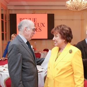 Pierre Sellal et Roselyne Bachelot réunis pour le dernier dîner du Cercle de la Revue des Deux Mondes de l'année le lundi15 décembre 2025

© Jack Tribeca / Bestimage