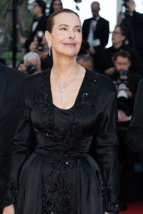 Carole Bouquet - Montée des marches du film « The Mastermind » lors du 78ème Festival International du Film de Cannes, au Palais des Festivals à Cannes. Le 23 mai 2025
© Olivier Borde/ Bestimage