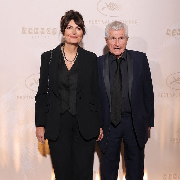 Claude Lelouch et sa femme Valérie Perrin - Photocall du dîner lors du 78ème Festival International du Film de Cannes le 13 mai 2025.

© Moreau / Borde / Jacovides / Bestimage