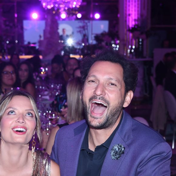 Eric Antoine et sa femme Gennifer Demey - Soirée de gala du 10ème anniversaire de l'association "Les Bonnes Fées" à l'Hôtel The Peninsula Paris le 8 octobre 2025.  
© Rachid Bellak/Bestimage