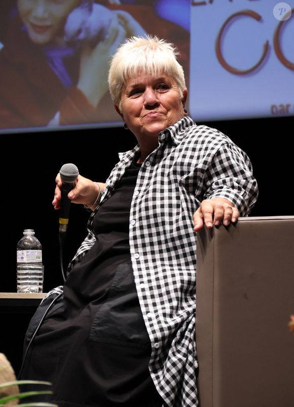 Exclusif - Mimie Mathy, marraine de la 3ème édition - Présentation du court-métrage "Les âmes de papier" à l'occasion de la 3ème édition du festival Histoires de Femmes à Dreux. Le 21 octobre 2023 © Denis Guignebourg / Bestimage