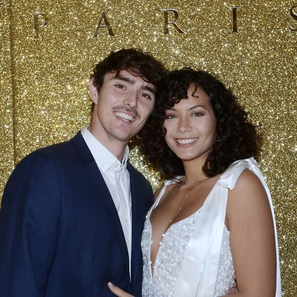 Exclusif - Vaimalama Chaves (Miss France 2019) et son compagnon Nicolas Fleury - L’hôtel The Peninsula Paris présente son univers féérique pour Noël le 30 novembre 2023.
© Rachid Bellak / Bestimage