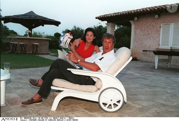 Stéphane Collaro et Caroline Barclay à Saint-Tropez en 1995.
AGENCE / BESTIMAGE