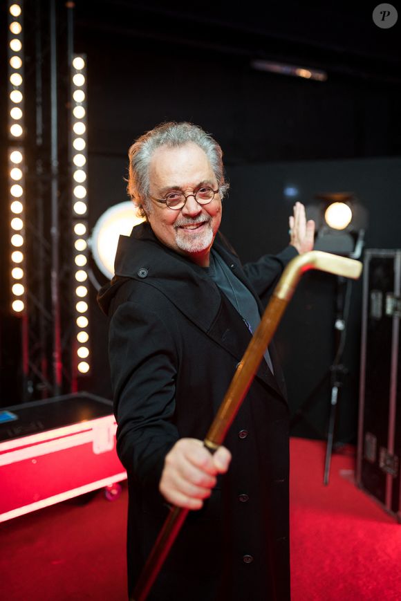 Exclusif - Patrick Hernandez - Backstage de l'enregistrement de l'émission "300 chœurs chantent Les tubes d'un jour" à Paris. Le 16 septembre 2020. Tiziano Da Silva / Bestimage