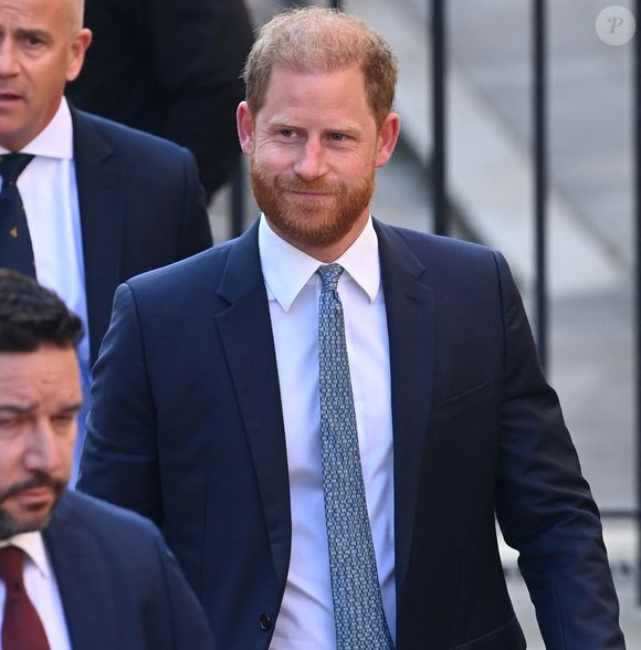 Le prince Harry arrivant à la Haute Cour de justice britannique, à Londres, le 8 avril 2025
©GOFF INF / BESTIMAGE