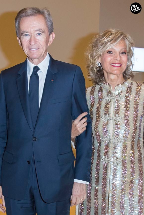 Bernard Arnault et sa femme Hélène Arnault - Dîner d’inauguration de l'exposition "Icônes de l'Art Moderne. La Collection Chtchoukine" à la "Fondation Louis Vuitton" à Paris, France, le 20 octobre 2016. © Olivier Borde/Bestimage (No Web No Blog pour la Belgique et la Suisse)