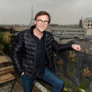 Laurent Romejko - Forum international de la météo et du climat à Paris.
© Pierre Perusseau / Bestimage