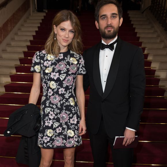 Dimitri Rassam et sa femme Masha Rassam à l'arrivées des personnalités à la 41ème cérémonie des César au Théatre du Châtelet à Paris, le 26 février 2016. 

Photo : Olivier Borde / Dominique Jacovides / Bestimage