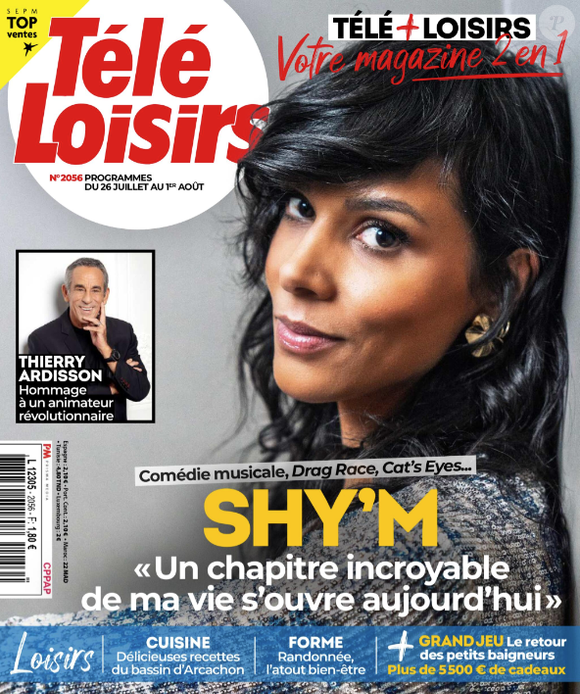 Couverture de "Télé-Loisirs" du 21 juillet 2025.