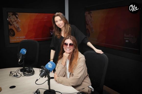 Exclusif - Cyrielle-Sarah Cohen, Veronika Loubry - Enregistrement de l'émission "15h-16h30", présentée par C.S.Cohen et diffusée en direct sur Radio J. Le 8 avril 2024.

© Jack Tribeca / Bestimage