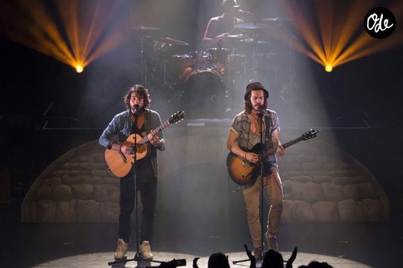 Le groupe Frero Delavega, sur scène à l'Espace Léon Ferré de Monaco le 22 avril 2016. 

Photo de Syspeo.c/ANDBZ/ABACAPRESS.COM