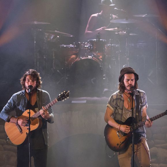 Le groupe Frero Delavega, sur scène à l'Espace Léon Ferré de Monaco le 22 avril 2016. 

Photo de Syspeo.c/ANDBZ/ABACAPRESS.COM
