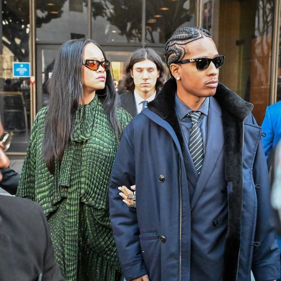 Asap Rocky et Rihanna le jour de la Saint-Valentin à Los Angeles, 14 février 2025.

Photo : Backgrid USA / Bestimage