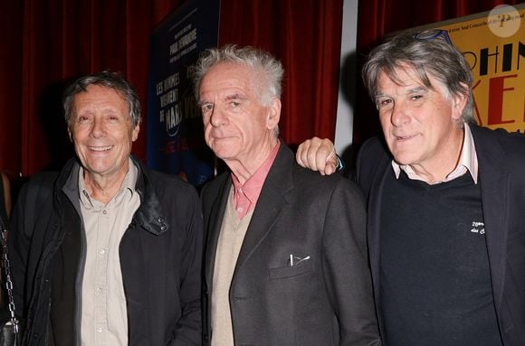 D'autres célébrités étaient présentes à leurs côtés ce jour-là

Antoine de Maximy, Jacques Jakubowicz dit Jacky  et Tex - Générale de la comédie musicale "Victor Lustig, l’homme qui vendit la Tour Eiffel" au théâtre Bobino à Paris le 22 octobre 2025. © Coadic Guirec/Bestimage