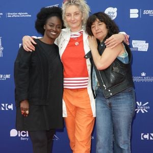 Aïssa Maïga, Corinne Masiero et Romane Bohringer lors de la 4ème édition du festival du film de Demain à Vierzon

© Coadic Guirec/Bestimage