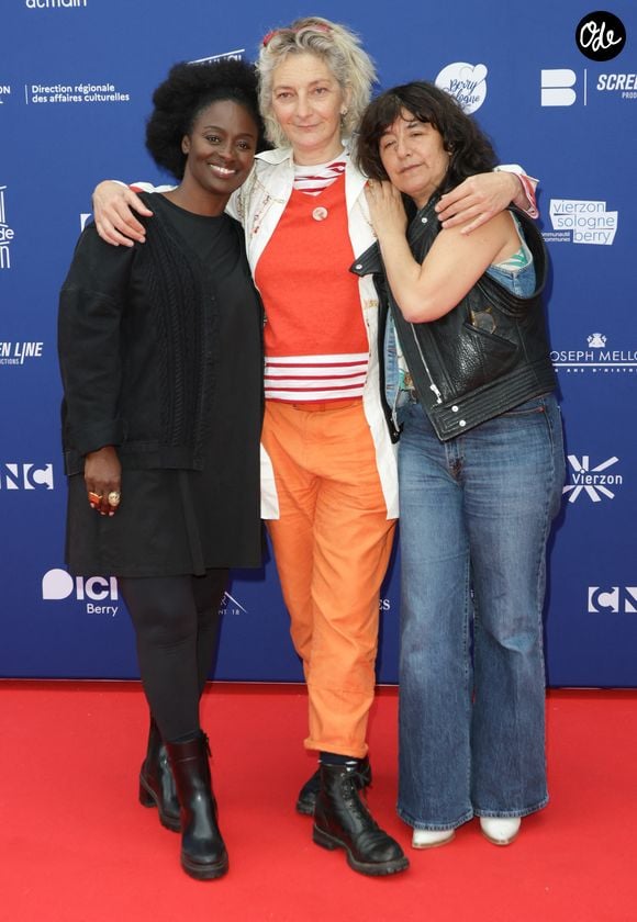 Aïssa Maïga, Corinne Masiero et Romane Bohringer lors de la 4ème édition du festival du film de Demain à Vierzon

© Coadic Guirec/Bestimage